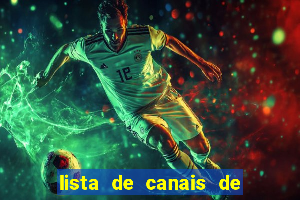 lista de canais de esporte iptv