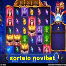 sorteio novibet