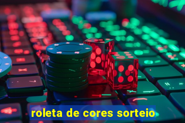 roleta de cores sorteio