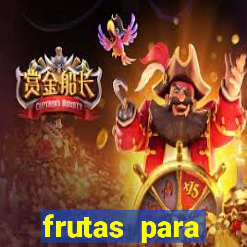 frutas para imprimir e recortar