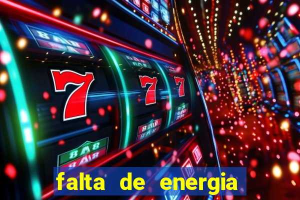 falta de energia em caucaia