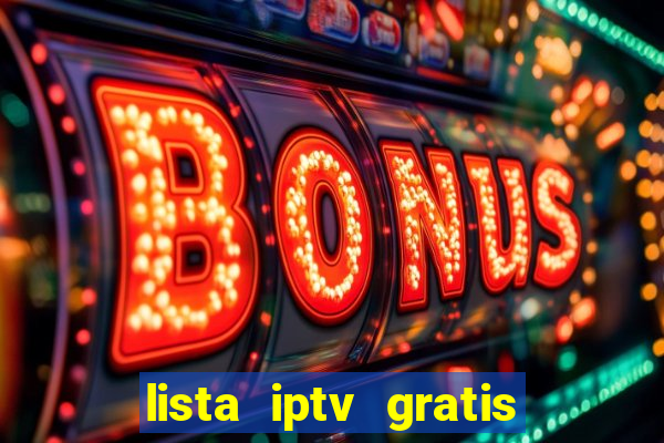 lista iptv gratis futebol ao vivo