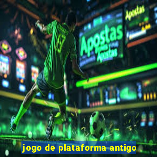 jogo de plataforma antigo