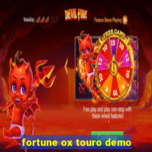 fortune ox touro demo