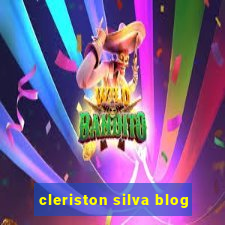 cleriston silva blog