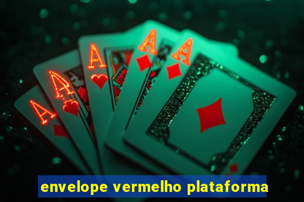 envelope vermelho plataforma