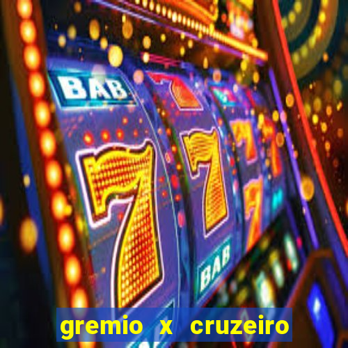 gremio x cruzeiro ao vivo hd