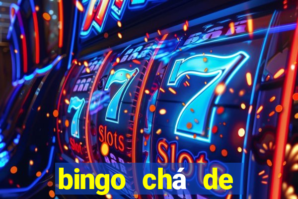 bingo chá de bebê excel