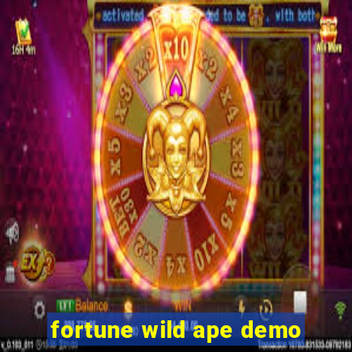 fortune wild ape demo