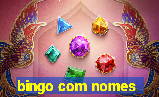 bingo com nomes