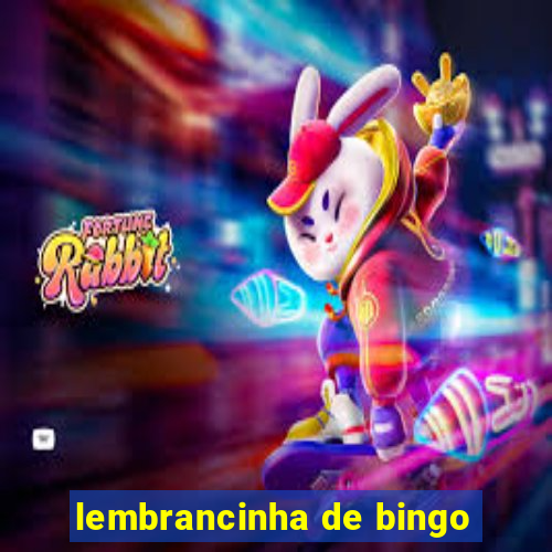 lembrancinha de bingo