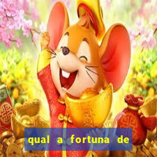 qual a fortuna de sorocaba cantor