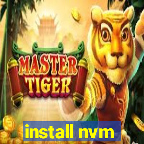 install nvm