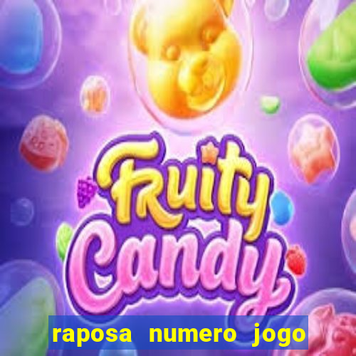 raposa numero jogo do bicho