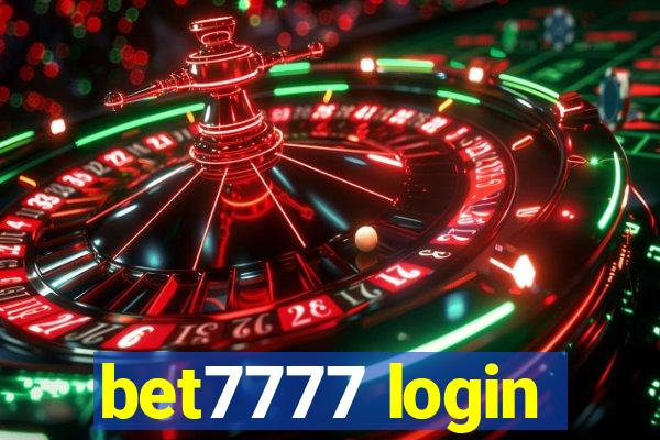 bet7777 login