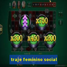 traje feminino social