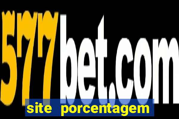 site porcentagem slots pg