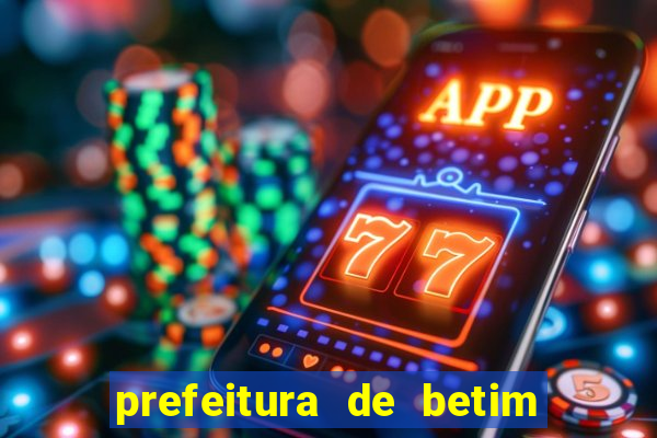 prefeitura de betim - contracheque online